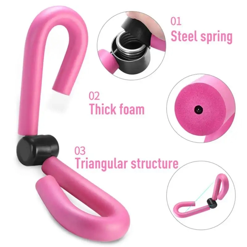 Home Fitness Women Leg Muscle Thin Clip Thigh Master Yoga Hip Clip Leg Arm Trainer