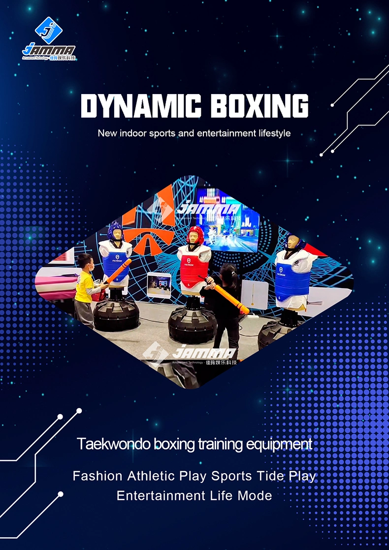 Non-Real Man Indoor Boxing Machine Adult Boxing Punch Machine for Boxing Sports Park