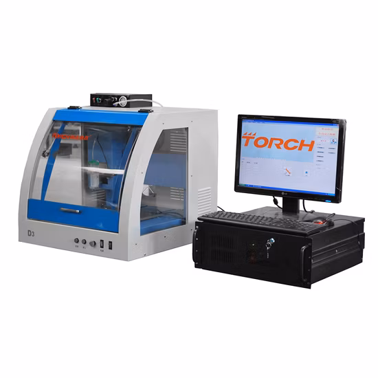 Автоматическая машина для дозирования клея эпоксидной смолы с наклейкой Doming Ab