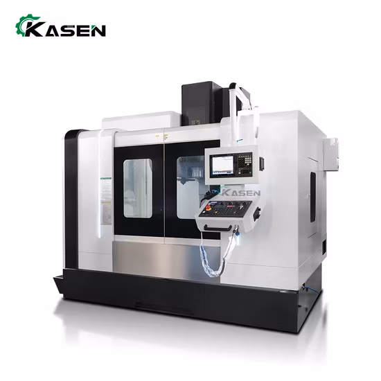 Вертикально-фрезерный станок с ЧПУ с двойным рабочим столом, замена a/B